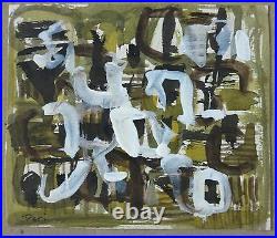 Eve Peri c. 1960 Abstract Expressionism painting NYC Modernist woman artist