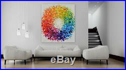 FeNatArt ACRYL Bild Gemälde KUNST 150x130cm Leinwand XXL Malerei NEU 3D