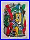 Fernand Leger Drawing on paper (Handmade) signed and stamped mixed media