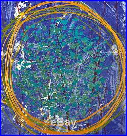 Float Painting (Lithograph & Acrylic), Limited Edition, Dale Chihuly