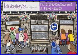 Framed Original Blakeley's of Brighouse by Roger Davies