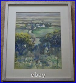 Glyn Macey Original Painting Road To Chysauster Cornwall Cornish Art