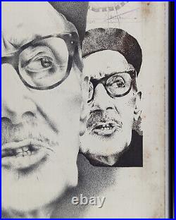 Groucho Marx Portrait Mixed Media Original
