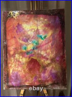 Hand Made Resin Painting Abstract