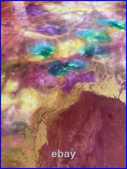 Hand Made Resin Painting Abstract