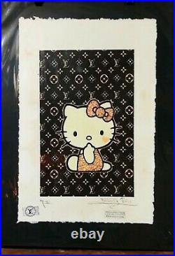Hello Kitty, Louis Vuitton Artist Proof 22'x 15'x Signed Fairchild Paris