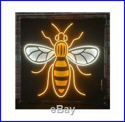 Iconic Manchester Worker Bee Neon Light/Interior Design/Home Decor/Wall Sign