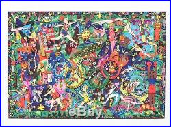 James Rizzi Olympic Spirit 3-D Construction Lithograph