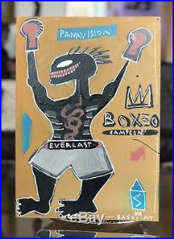 Jean-Michel Basquiat Original Mixed Media Painting