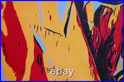 Joe Strummer 1/3,50/70cm Noa prints, canvas art, original, Banksy, mixed media, clash