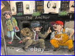John Johnstone Original Painting''Outside The Anchor Broughty Ferry Dundee