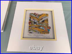 John Suchy 3 D Artwork Gridlock Signed & Numbered Like Rizzi