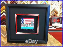 John Suchy And Our Flag was Still There 3-D Art Signed & Numbered Rizzi