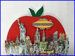 John Suchy The Big Apple NYC L/ED Signed 3D POP ART Custom Framed FREE SHIP