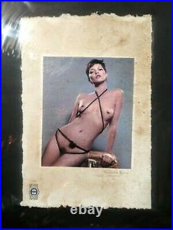 Kate Moss, Limited Edition Print 22'x15'x Signed Fairchild Paris