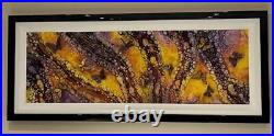 Kevin Bandee Original Mixed Media Artwork Butterfly Abstract