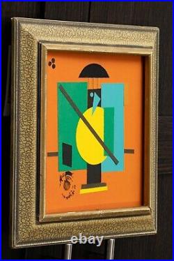 LAJOS KASSAK Composition Abstract Modern Mid Century Avant-Garde Kandinsky Art
