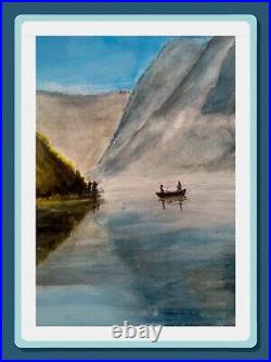 Lake Lucerne Original Painting