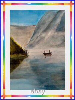 Lake Lucerne Original Painting