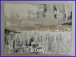 Large Abstract Painting on Canvas Original Abstract Wall Art Modern 101x76cm