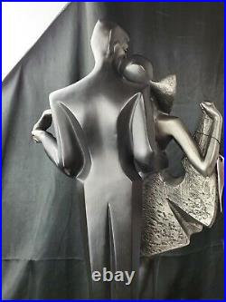 Large Austin Productions Art Deco High Fashion Romance High Society Sculpture