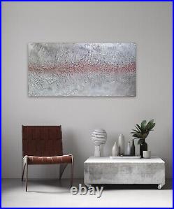 Large ORIGINAL HAND PAINTED ABSTRACT 100x50cm Mixed Media By J. Cruz