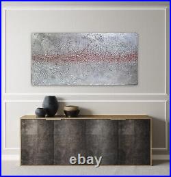 Large ORIGINAL HAND PAINTED ABSTRACT 100x50cm Mixed Media By J. Cruz