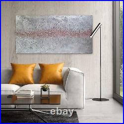 Large ORIGINAL HAND PAINTED ABSTRACT 100x50cm Mixed Media By J. Cruz