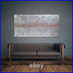 Large ORIGINAL HAND PAINTED ABSTRACT 100x50cm Mixed Media By J. Cruz