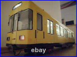 Last price! Berliner U-Bahn Modell Nachbau Baureihe F76 Einzelstück 1,2m Länge