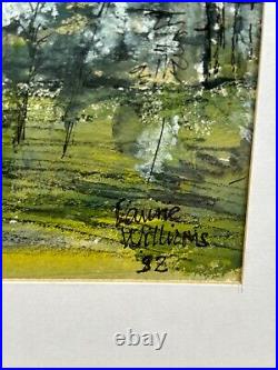 Laurie Williams Original Framed Picture'Lisvane Baptist Chapel' Signed