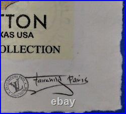 Louis Vuitton Spacex Johnson Co. Texas, Limited Edition Signed Fairchild Paris