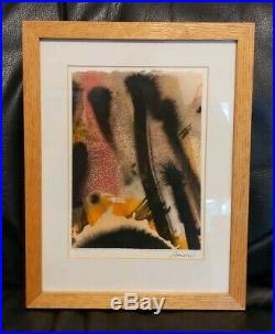 Maggi Hambling CBE Original Abstract Painting Signed/Framed with provenance