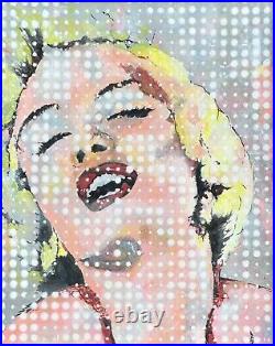Marilyn Monroe'Graffiti Art' Mixed Media By SMasH iT Edition (1 / 1) 2023