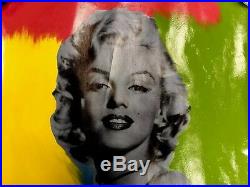 Marilyn Monroe by Steve Kaufman Painting 24x24 12/25 TP SAK