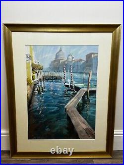 Marine Painting The Grand Canal & San Salute By James Bartholomew RSMA