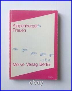 Martin KIPPENBERGER Signiert mit Zeichnung Frauen, 1988