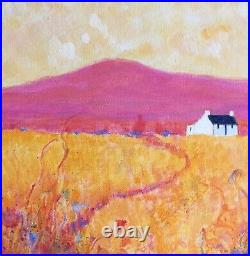 Mary Stevenson Contemporary Scottish Colourist Unframed Oil Direct From Artist