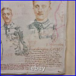 Michael Stennett Signed Mixed Media Painting Painting/ Drawing Military Officer