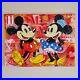 Mickey Mouse And Minnie Mouse Original Mixed Media Painting On Canvas 16x24