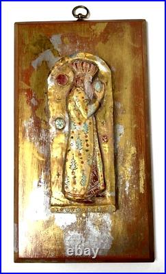 Mildred Nungester Wolfe Triptych The Epiphany Ceramic & Mixed Media Art