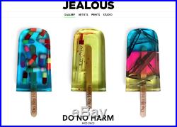 Miss Bugs Do No Harm Ice Lolly Bloody Syringe BLUE Sold Out Mint