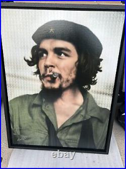 NICK HOLDSWORTH Che Guevara Original Mixed Media On Board Large