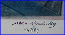 Natural Evolution Mixed Media Abstract Nadia Magual-ming 1989 British School