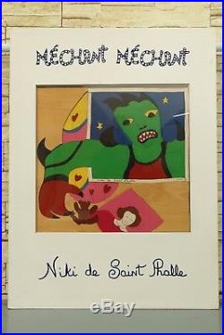 Niki de Saint Phalle Mechant Mechant, Puzzle + Buch / Book in Cassette