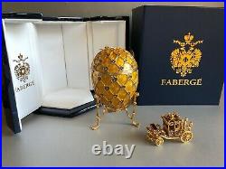 Original Faberge Replik KAISERLICHES KRÖNUNGSEI 1897, Coronation Egg