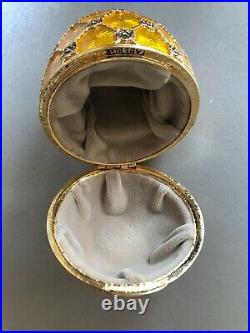 Original Faberge Replik KAISERLICHES KRÖNUNGSEI 1897, Coronation Egg