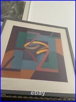 Original Geoff Machin, 1937 Signed Abstract 1991/92 64cm, Chelsea School of Art