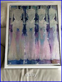 Pezhman (iran / America 1976)'boudoir Reflections V' Original Mixed Media