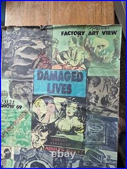 Pietro Psaier And Warhol Damaged Lives Screenprint